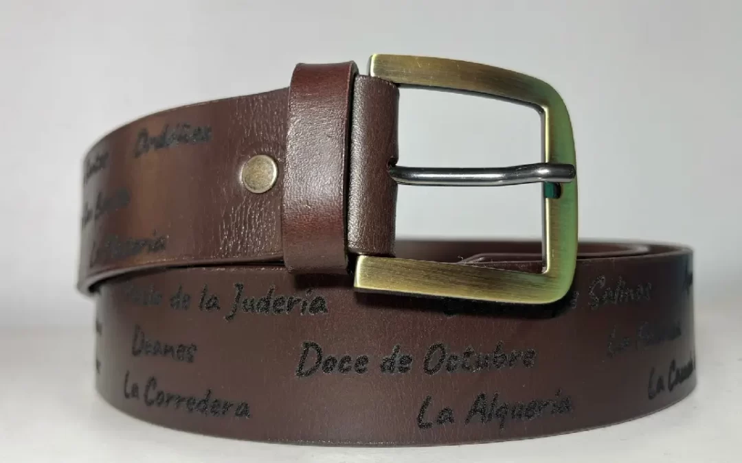 Cinturones personalizados con tu nombre